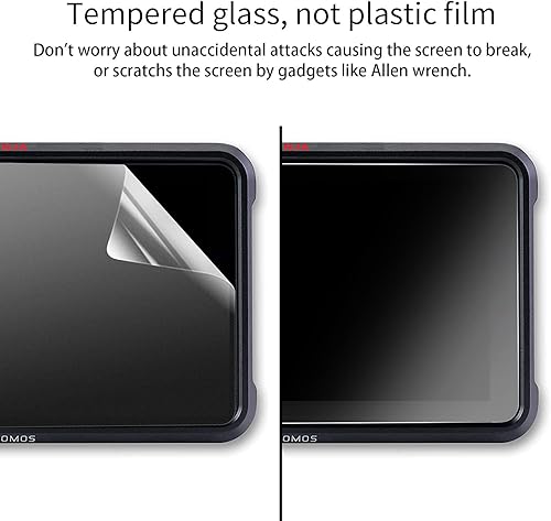 Miniatura 3 de Protector de pantalla compatible con Atomos Ninja V/Shinobi monitor de grabación HDMI 4K de 5 pulgadas, protector de pantalla de vidrio templado