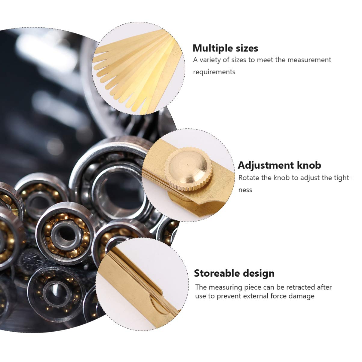 RS PRO Feeler Gauge, 25 Blades