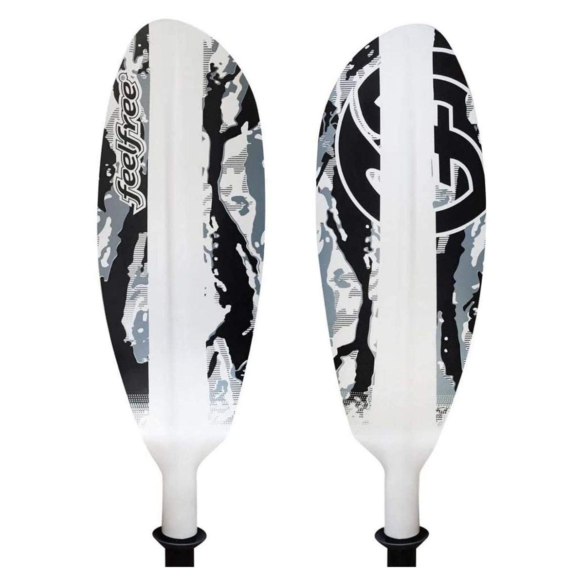 Feelfree-Angler Camo RH Paddle, Alloy 2 pcs Shaft, 260 cm, Desert Camouflage