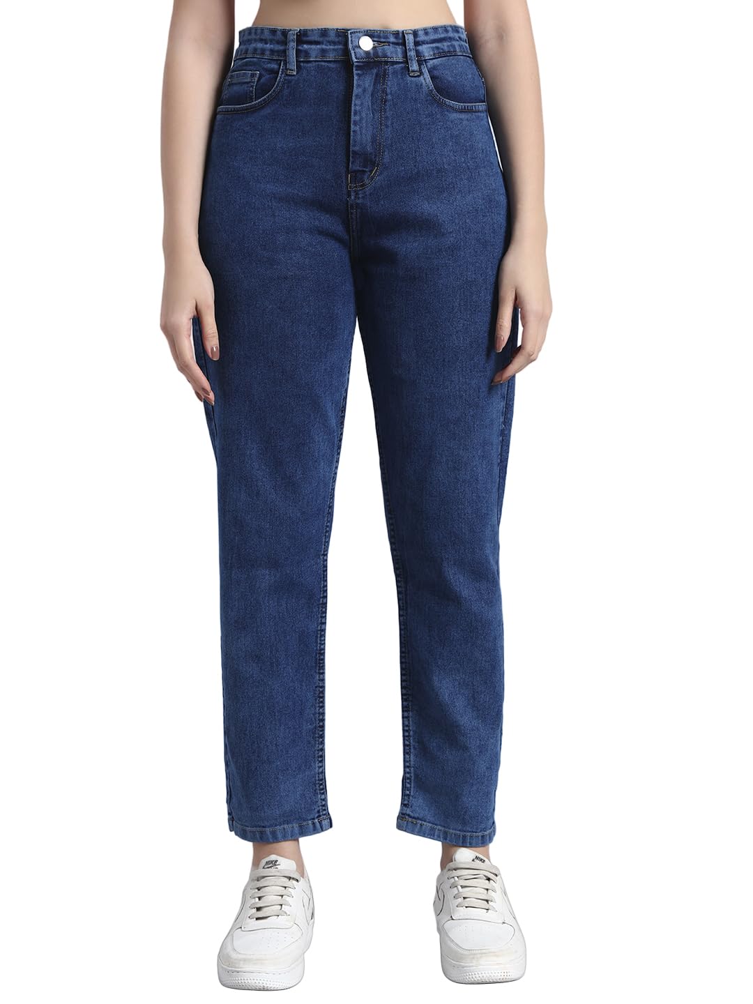 Mom Fit High Waist Jeans Pant for Women