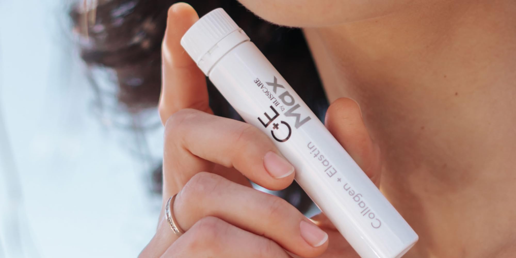 Colágeno Hidrolizado C+E Max con Peptan®, Elastina Prolastin®, Ácido Hialurónico y Vitaminas C+D+E | Colágeno Bebible para Piel Firme, Hidratada y Luminosa | 10 Viales
