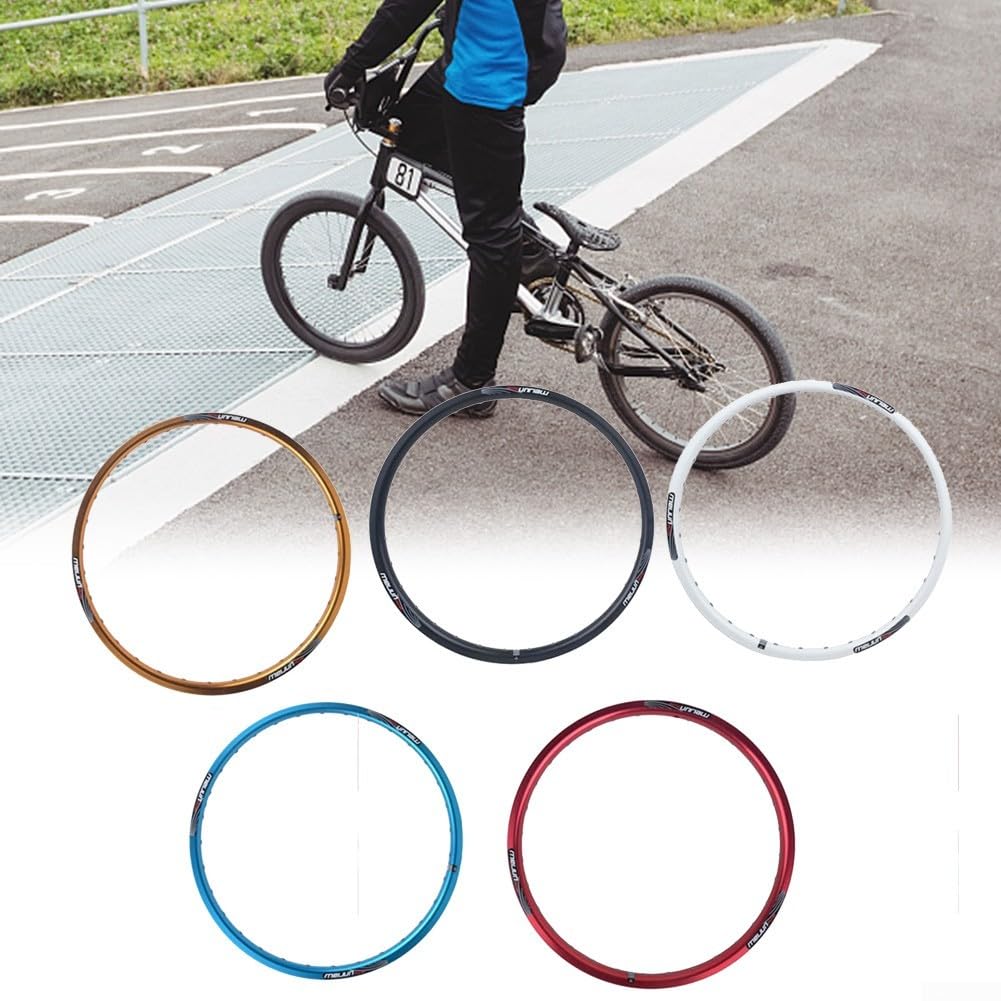 Performance fokussierte Aluminiumlegierung Felge für 20 Fahrräder, 32-Loch-Design, Rot