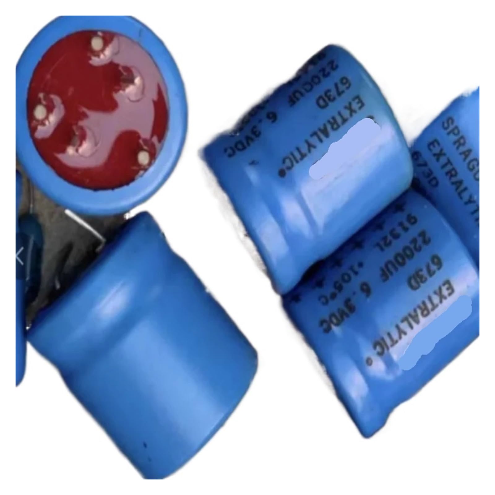 BALYDLUL 2pcs 2200UF 6.3V 25X29MM electrolytic capacitor