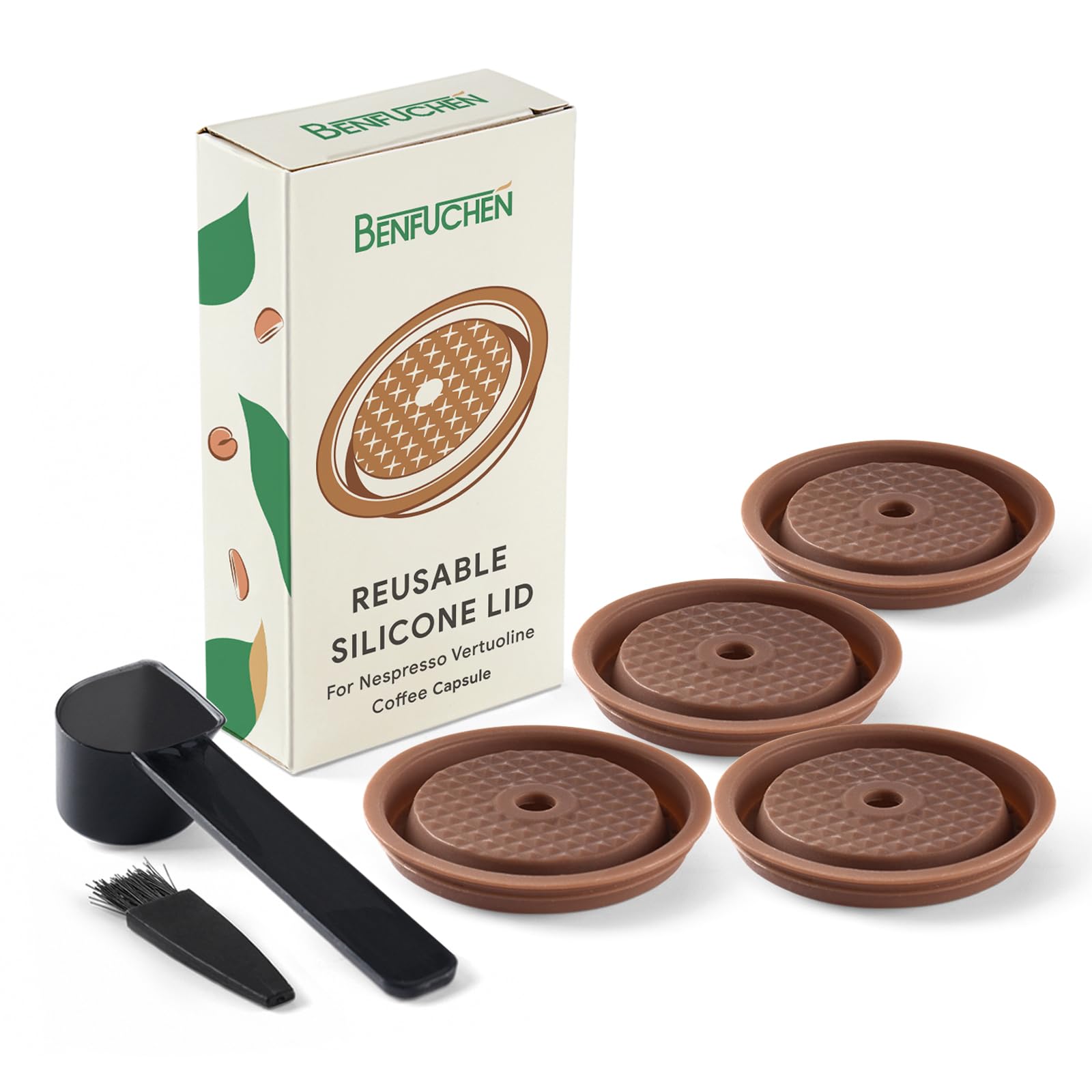 Capsule Nespresso Vertuo réutilisable au quotidien avec ce disque en silicone souple pour dosette