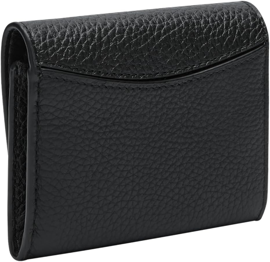 Liebeskind Berlin Women's Sadie Naplack Louisa Wallet Purse for Women, Black Pebble 402, S (H x W x D) 8.5 cm x 11 cm x 2 cm, S (HxBxT 8cm x10.8cm x2cm)