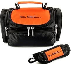 TGC A Large Camera Case compatible with Canon PowerShot SX40 HS SX50 HS Plus Accessories Hot Orange Black TGC A Large Camera Case compatible with Canon PowerShot SX40 HS SX50 HS Plus Accessories Hot Orange Black