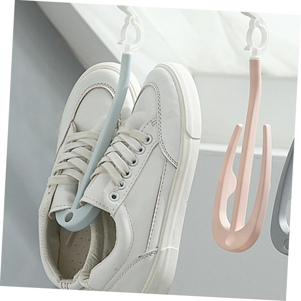 10pcs Shoe Drying Racks Lightweight Hanging Shoe Organizers for Efficient Drying and Storage for Home Use and Closet Organization