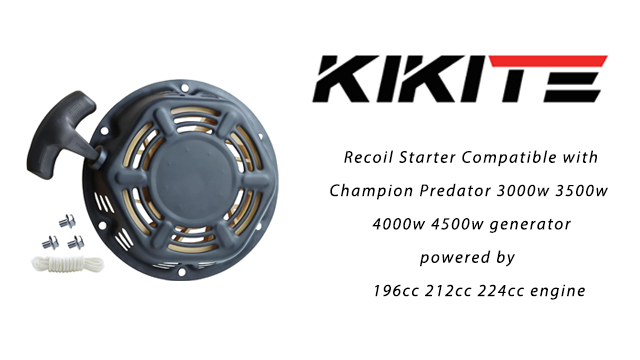 Amazon.com : KIKITE Recoil Starter Compatible with Champion 196cc