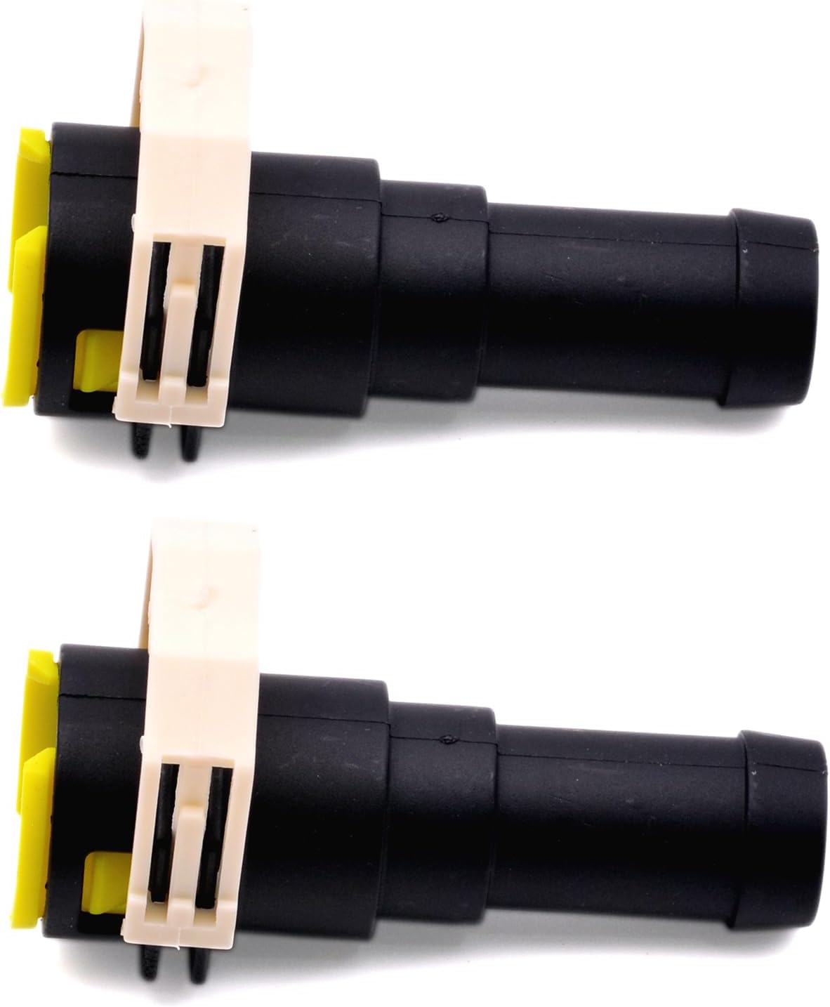 2PCS Cooling Heater Water Hose Connector Compatible For Mazda 2 3 5 6 2004-2012 D651-61-240