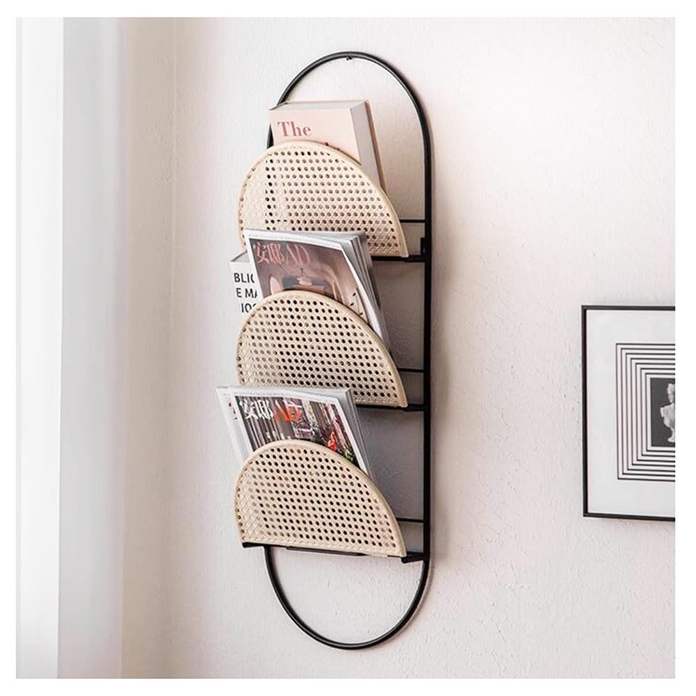 Rangement magazines fini le désordre avec cette étagère à niveaux gain de place