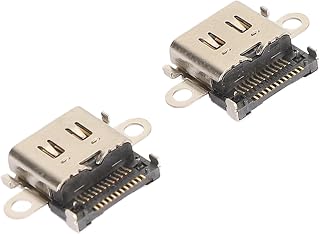 Lite用タイプC充電ポート交換用2個、USBタイプC充電電源ソケットポート、 Lite用修理キットアクセサリー HDH-001