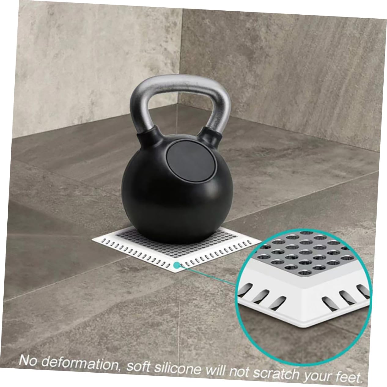 Gadpiparty 5piezas Drenaje De De Acero Inoxidable Colador para Cabello Filtro para Baño y Cocina Fácil Instalación y Uso Práctico