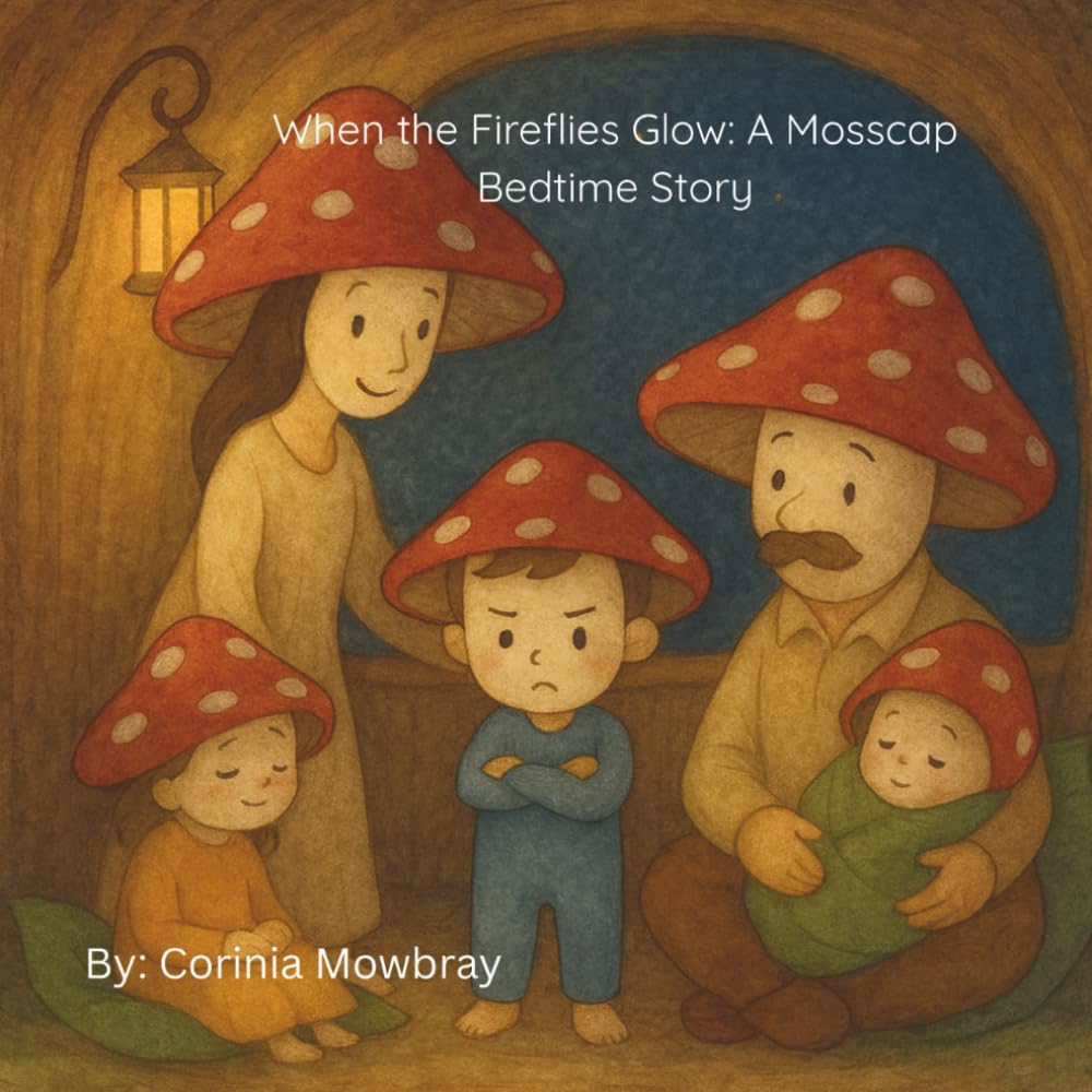 When the Fireflies Glow: A Mosscap Bedtime Story: A Sleepy-Time Story for Little Mushrooms Everywhere