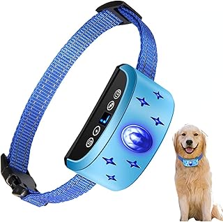 Dog Bark Collar,Rechargeable Anti Barking Training Collars with 7 Adjustable Sensitivity and Intensity Shock Beep Vibration for Small Medium Large Dogs