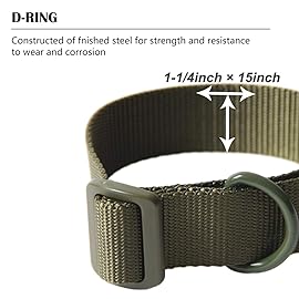 Aolamegs Tactical Gun Sling,Adjustable Rifle Sling 1.25 Nylon Strap with D Ring Loop for Hunting (2Pack) Army Green