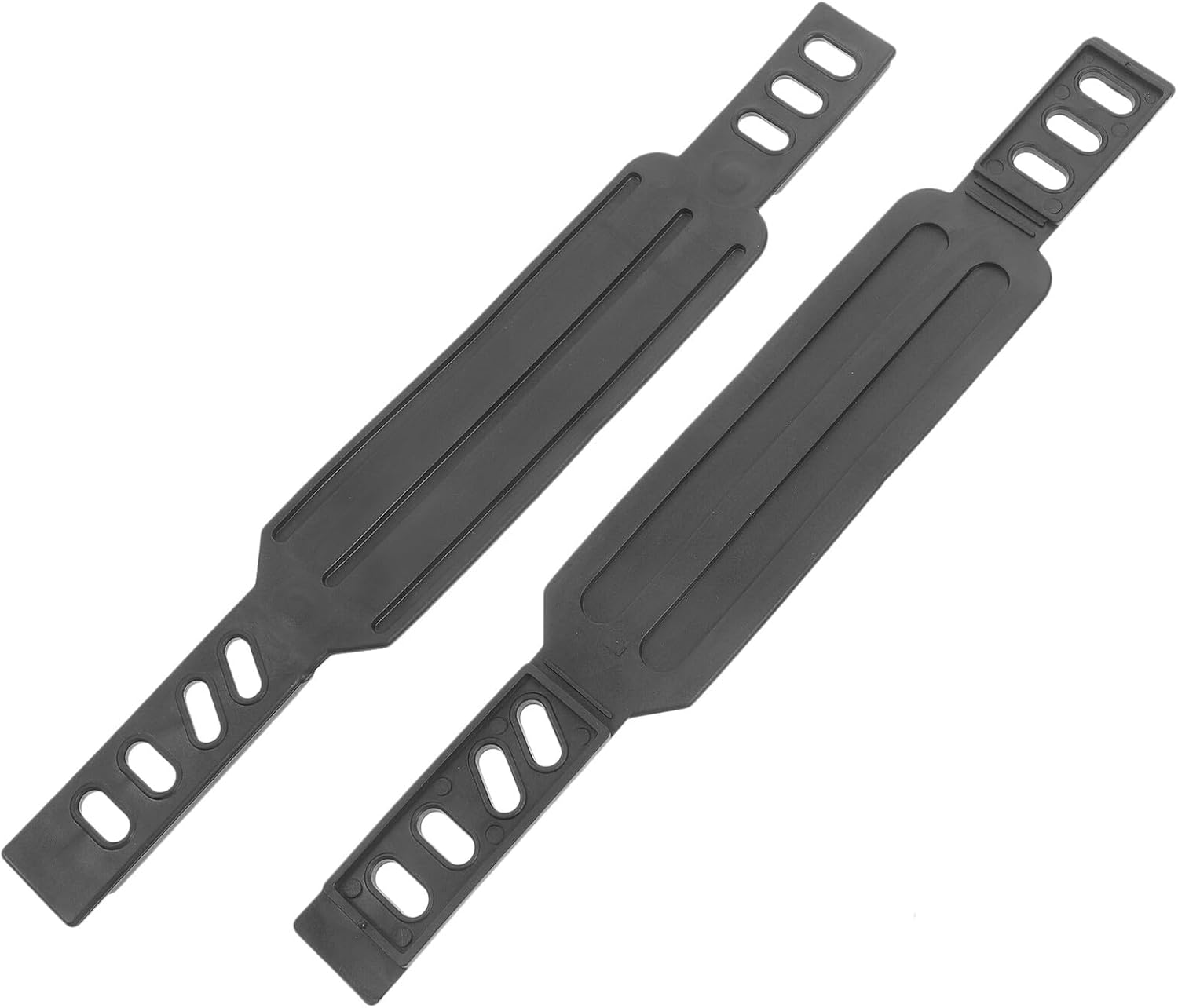 Adjustable Exercise Bike Pedal Straps Wide Thick Training Footrest Straps for Stationary Gym Cycles Compatible with Bike Pedals and Foot