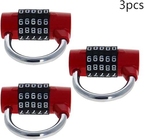 Miniatura 3 de MroMax - Candado de seguridad para colegio, gimnasio, casillero deportivo, caja de herramientas, caja de herramientas, caja de herramientas para