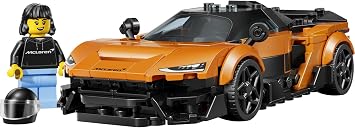 LEGO Speed Champions McLaren W1 Gerçek Süper Araba 77257-9 Yaş ve Üzeri Çocuklar için McLaren Kıyafetli Sürücü Figürü İçeren Yaratıcı Oyuncak Yarış Arabası Yapım Seti, Hediye Fikri (287 Parça)
