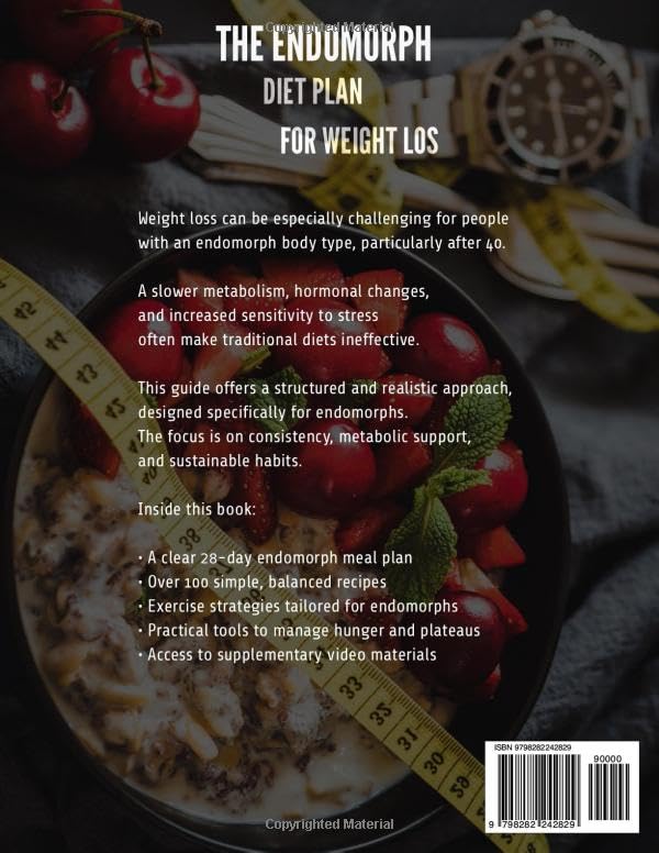 THE ENDOMORPH DIET PLAN FOR WEIGHT LOSS: A 28-Day Meal Plan and Recipes Guide to Burn Fat, Boost Metabolism, and Get in Shape for Endomorph Body Type (The Endomorph Series) - Image 2