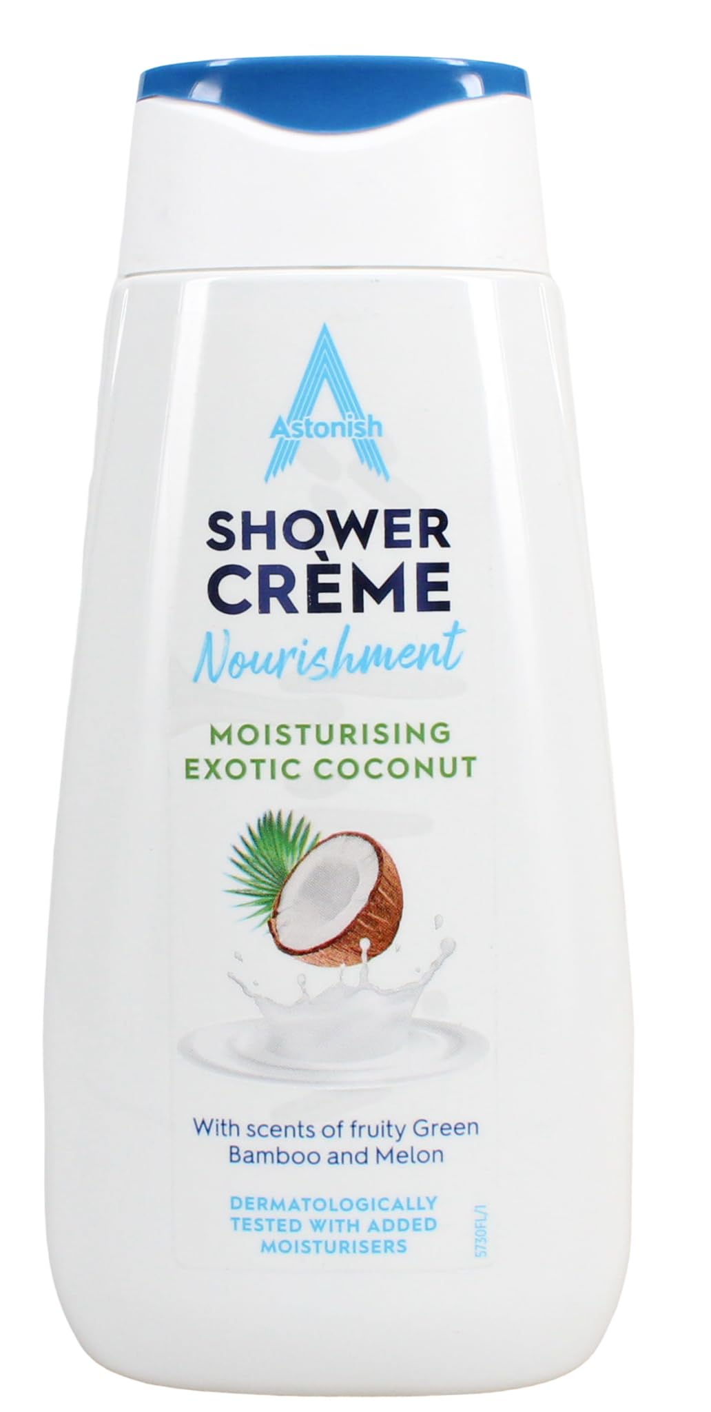 Astonish Shower Crème, Exotic Coconut, Cleanses and Moisturises, Coconut, Bamboo and Melon Scented, 400ml