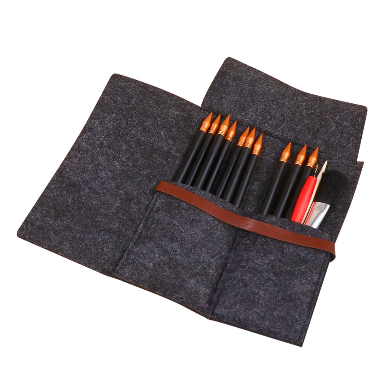 Operitacx 14pc Kids Art Set Scratch Drawing Tools Pen Brush Set for Adults Children