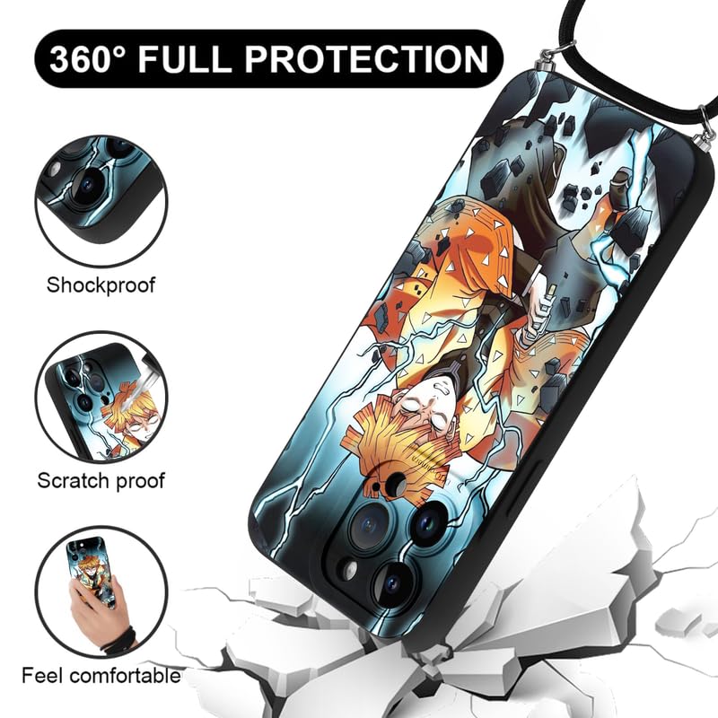 LunarDrift Coque Personnalisable pour Xiaomi Mi 11 Lite(4/5G)/11 Lite 5G NE 6.55'', Anime Kamado Tanjirou Nezuko Zenitsu Inosuke Giyuu Tokitou Manga Motif Texte Custom Étui Housse de téléphone