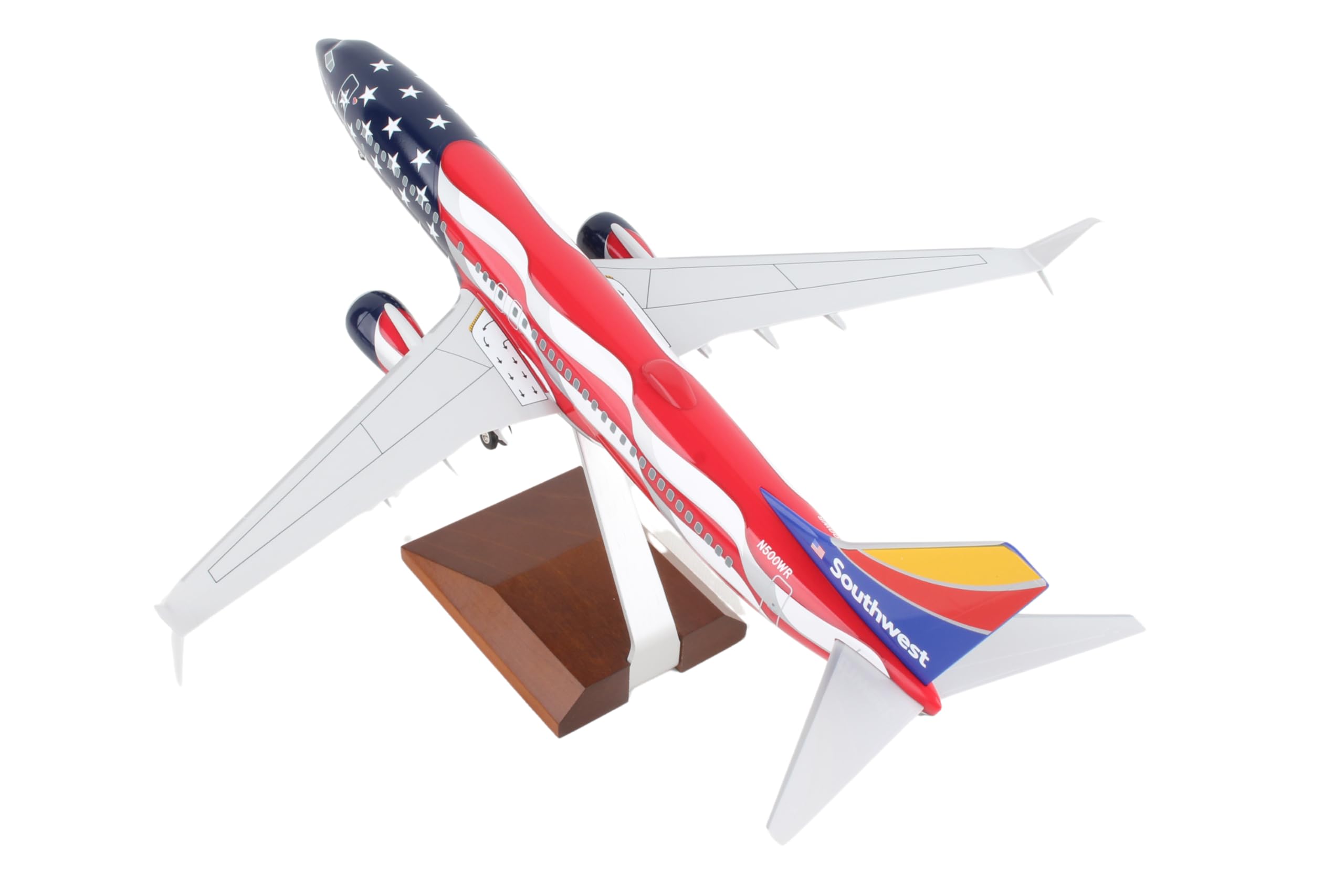 Amazon.com: Skymarks Daron Southwest Freedom One 737-800 1/100 W