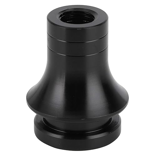 Fydun Retenedor de arranque de palanca de cambios, M12x1.25 Adaptador de tuerca de atasco de aleación de aluminio para palanca de cambios manual