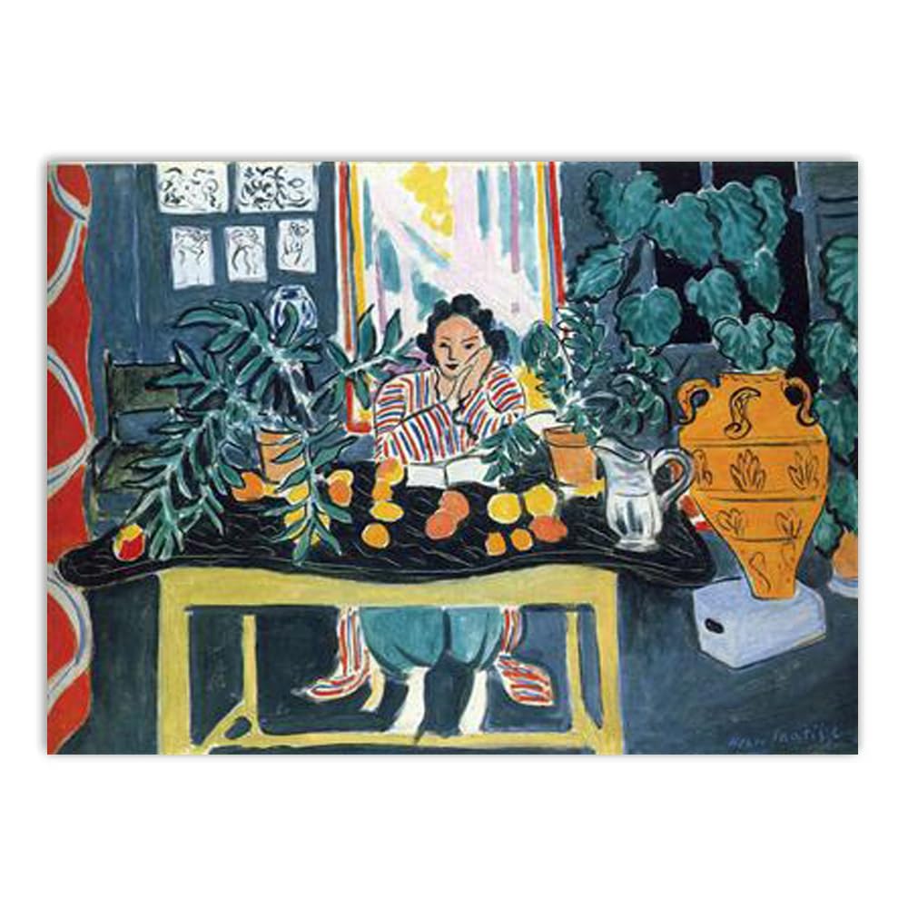 Henri Matisse peinture sur toile expressionniste pour créer un coin lecture cosy