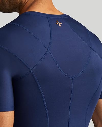 Miniatura 3 de Tommie Copper Camisa de hombro de grado profesional I UPF 50, transpirable, camisa de manga corta, parte superior del cuerpo y soporte de postura