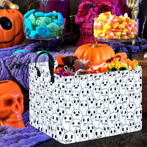 Image of Rectangle Gift Shelf Nursery Storage Basket Laundry Hamper Storage Box and Bins for Home Clothes with Handles