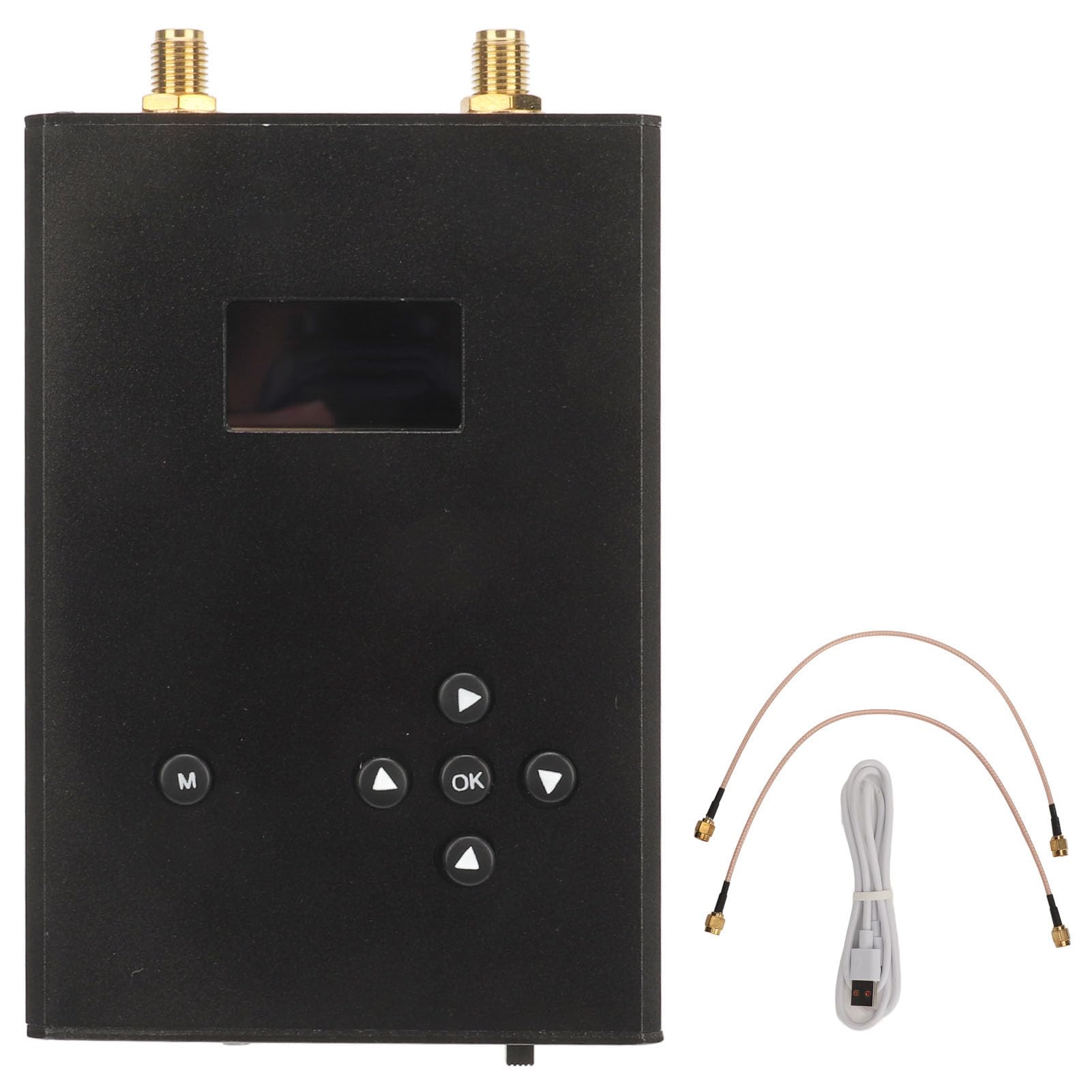 Generador de Señales Portátil de Doble Canal de 60 MHz Generador de Funciones de Forma de Onda Arbitraria CH1 Pantalla LCD CH2 de 23, 5 MHz a 6 GHz con Visualización de Potencia