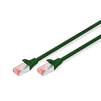 Digitus DK1644100G Cavo Rete S-Ftp Cat.6 Doppia Schermatura Ls0H, 10 mt, Verde, Cat-6 – 10 m, Cavo patch – S-FTP – LSZH