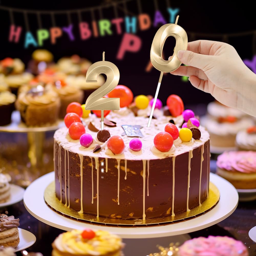 バースデーキャンドル Amazon.co.jp: 20歳の誕生日キャンドル Happy Birthdayキャンドル