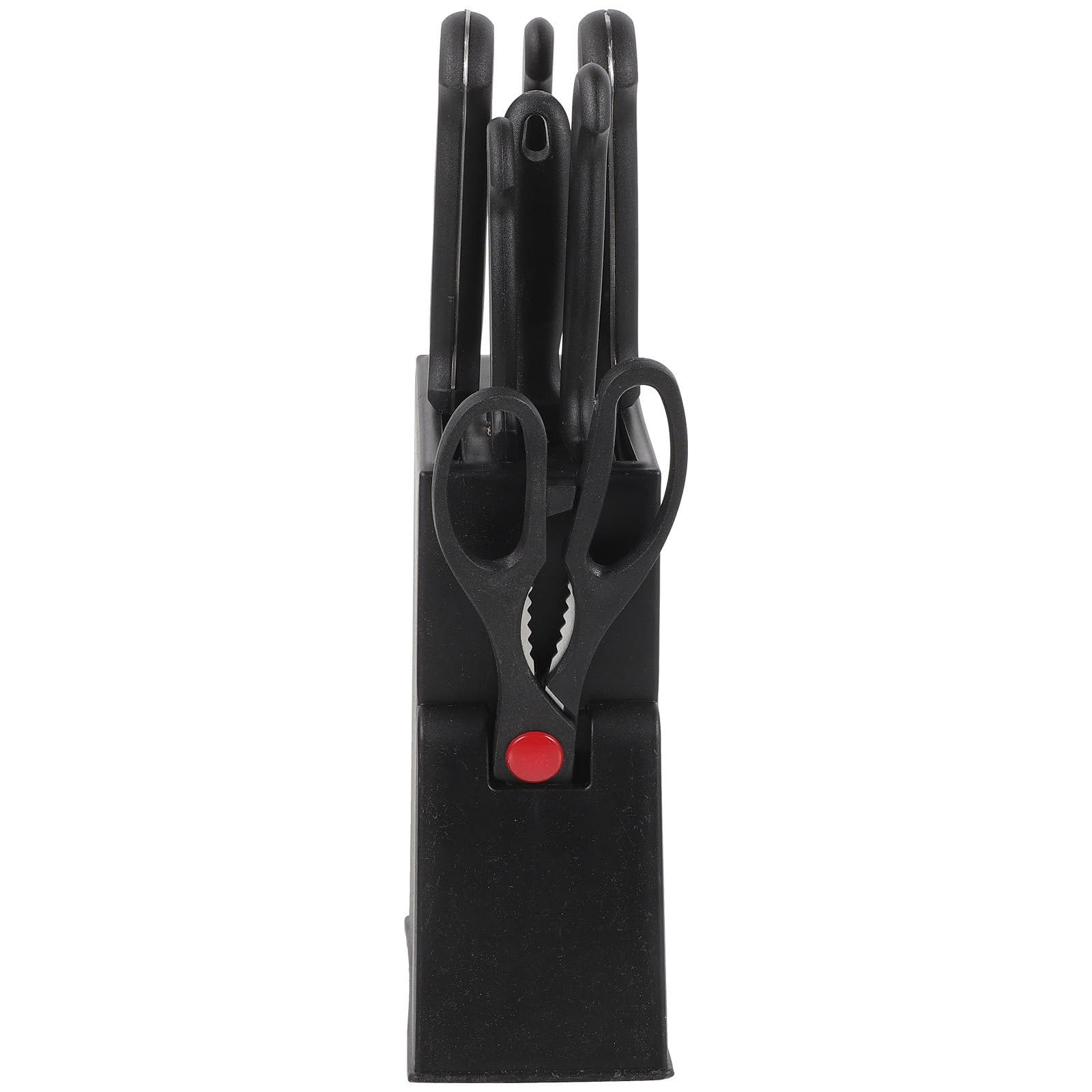 Alipis Acero Inoxidable Juego de Cuchillos de Cocina 8 Piezas, Negro