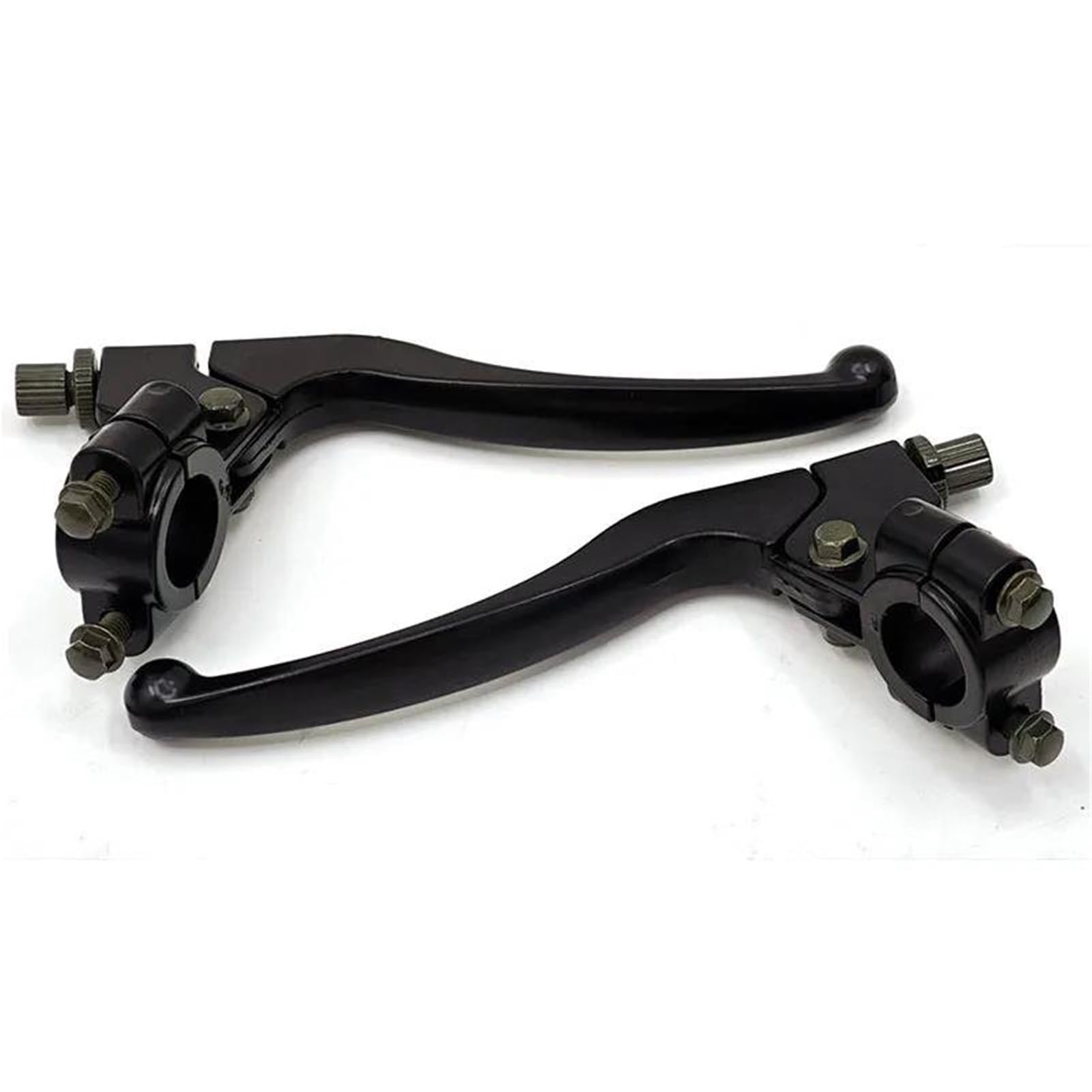 ETEKGVYVA Clutch Brake Lever Set Universal 7/8'' 22mm Motorcycle Handlebar Brake Clutch Levers Drum Brake HandleHandle Levers Accessories(A Pair)