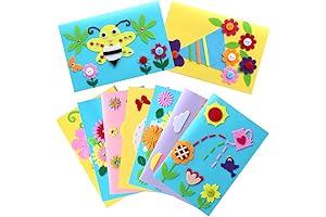 Hicdaw's Greeting Card Making Kit: Creative Arts for Little Ones
