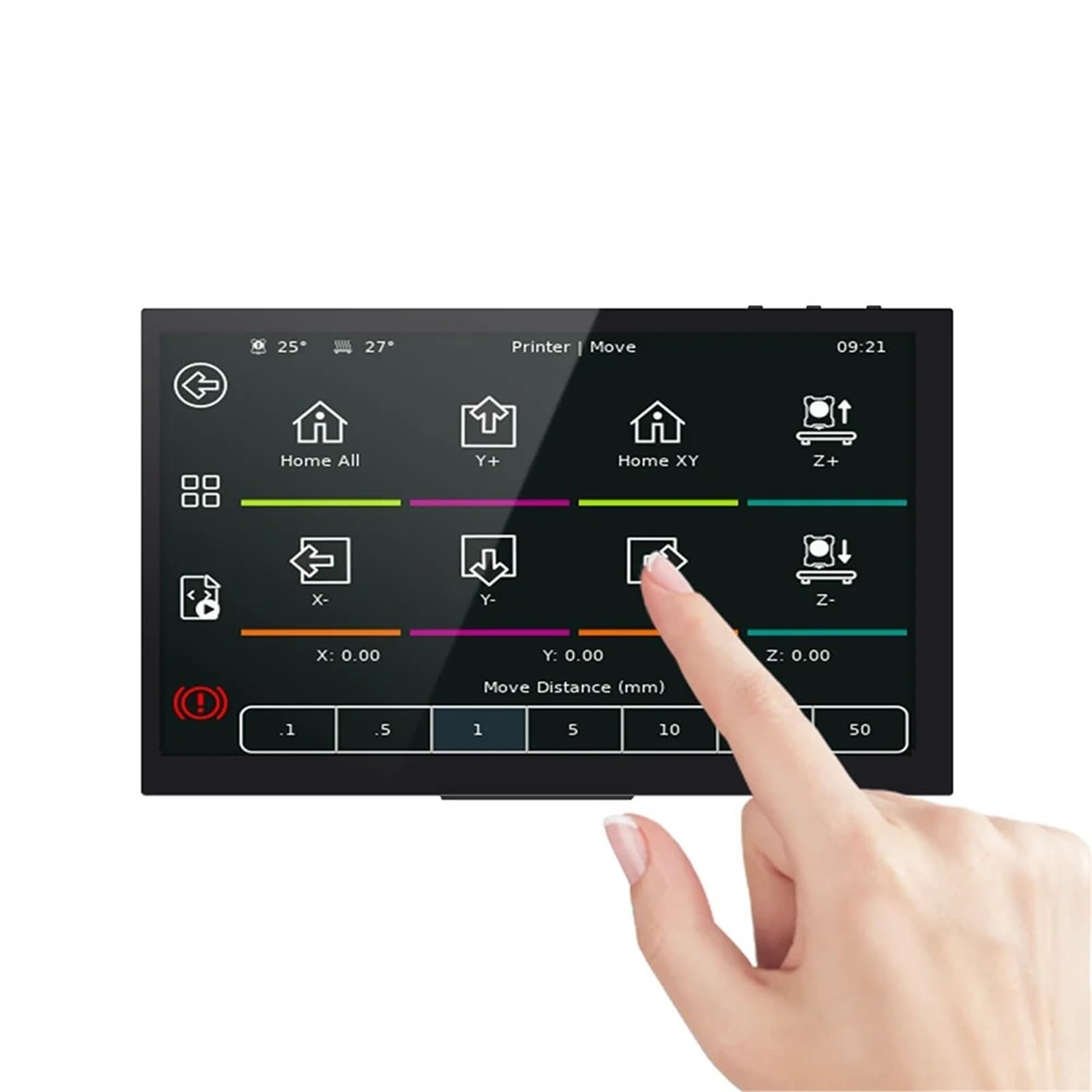 Compatibile con la scheda Octopus Pro PITFT50/TFT43/TFT70 Touch screen capacitivo DSI for Raspberry Pi(PI TFT43)