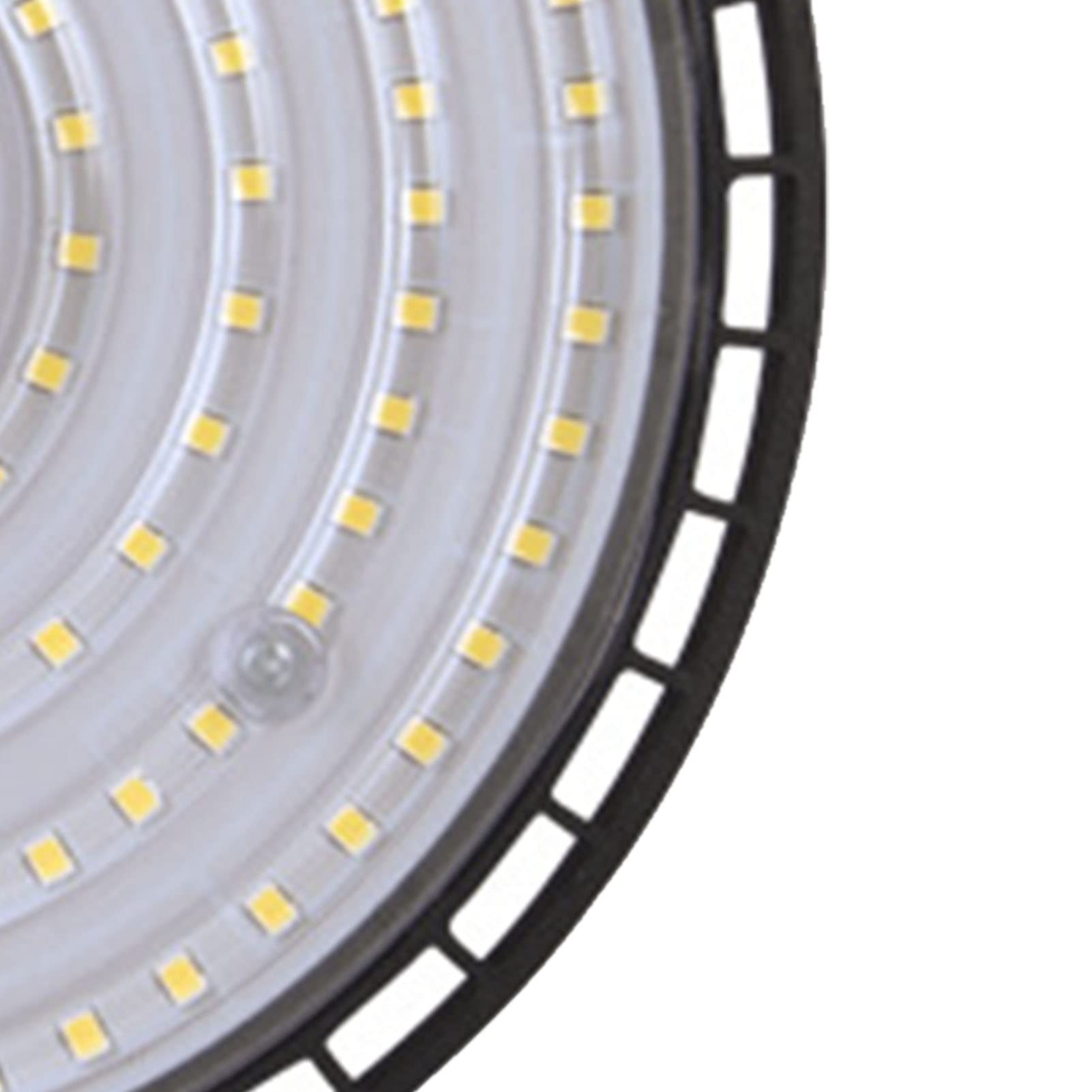 100W UFO LED Light 6500K Cold White LED Shop Light for Garage Barn Warehouse — view 9