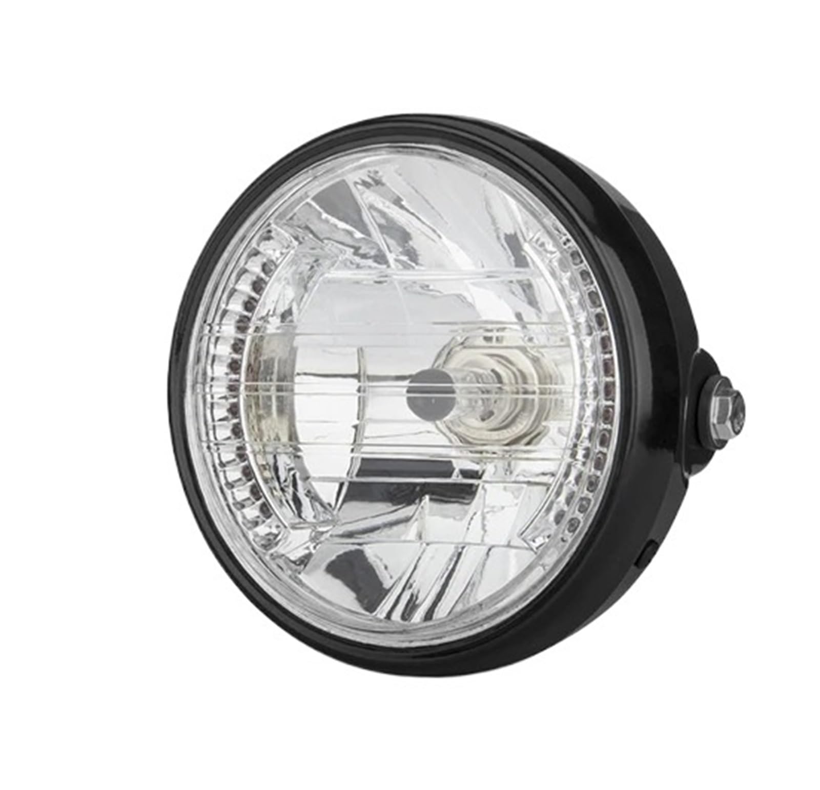 KWEZ Fari Super Luminosi Faro Moto Luci Anteriori Per faro retrò Per moto Cafe Racer