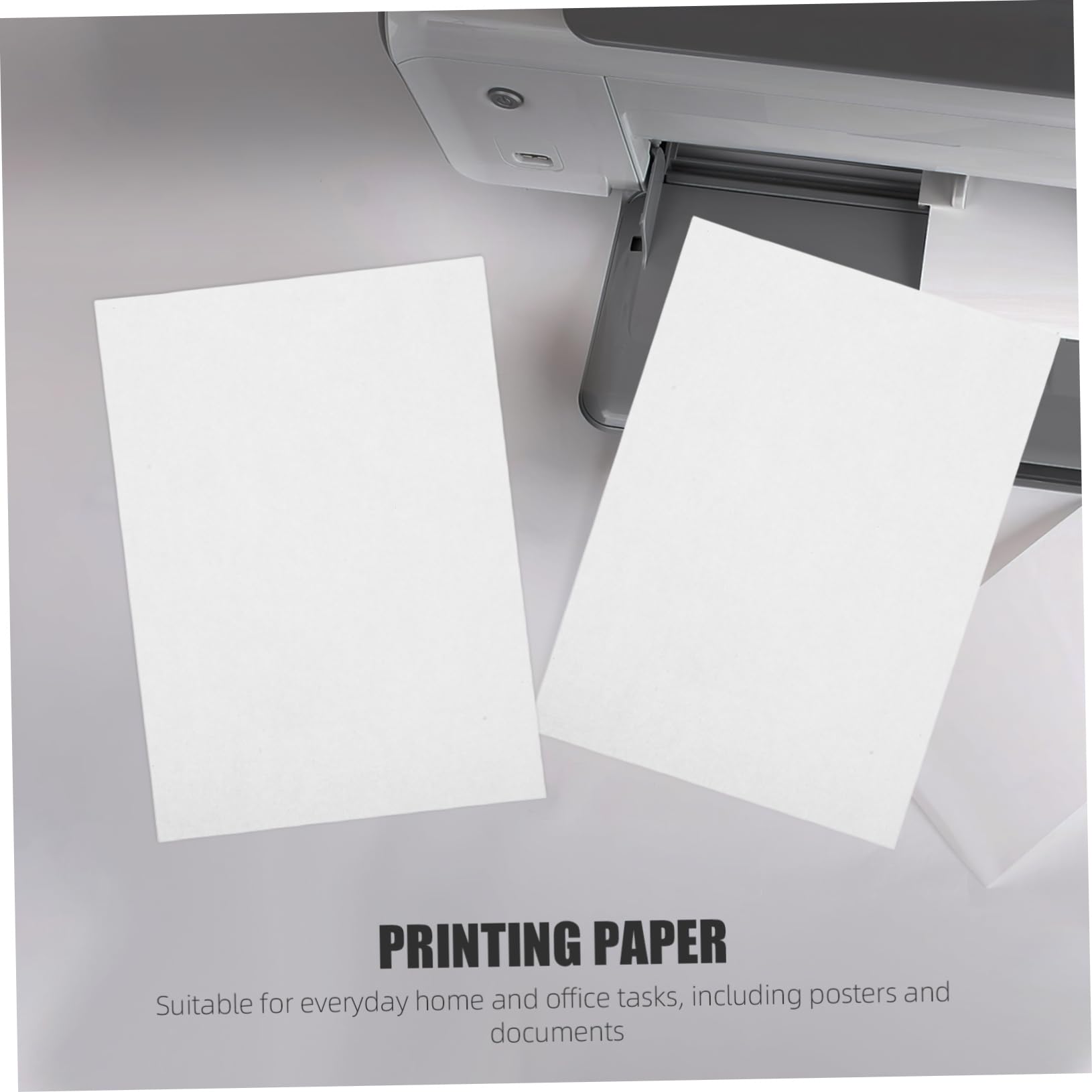 SHINEOFI Din A5 Druckerpapier 500 Blatt Weiß Doppelseitig Bedruckbar Robustes Multifunktionspapier für Dokumente und Drucker im Büro
