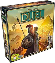 Galápagos, 7 Wonders Duel, Jogo de Tabuleiro de Estratégia, 2 jogadores, 30 minutor por partida