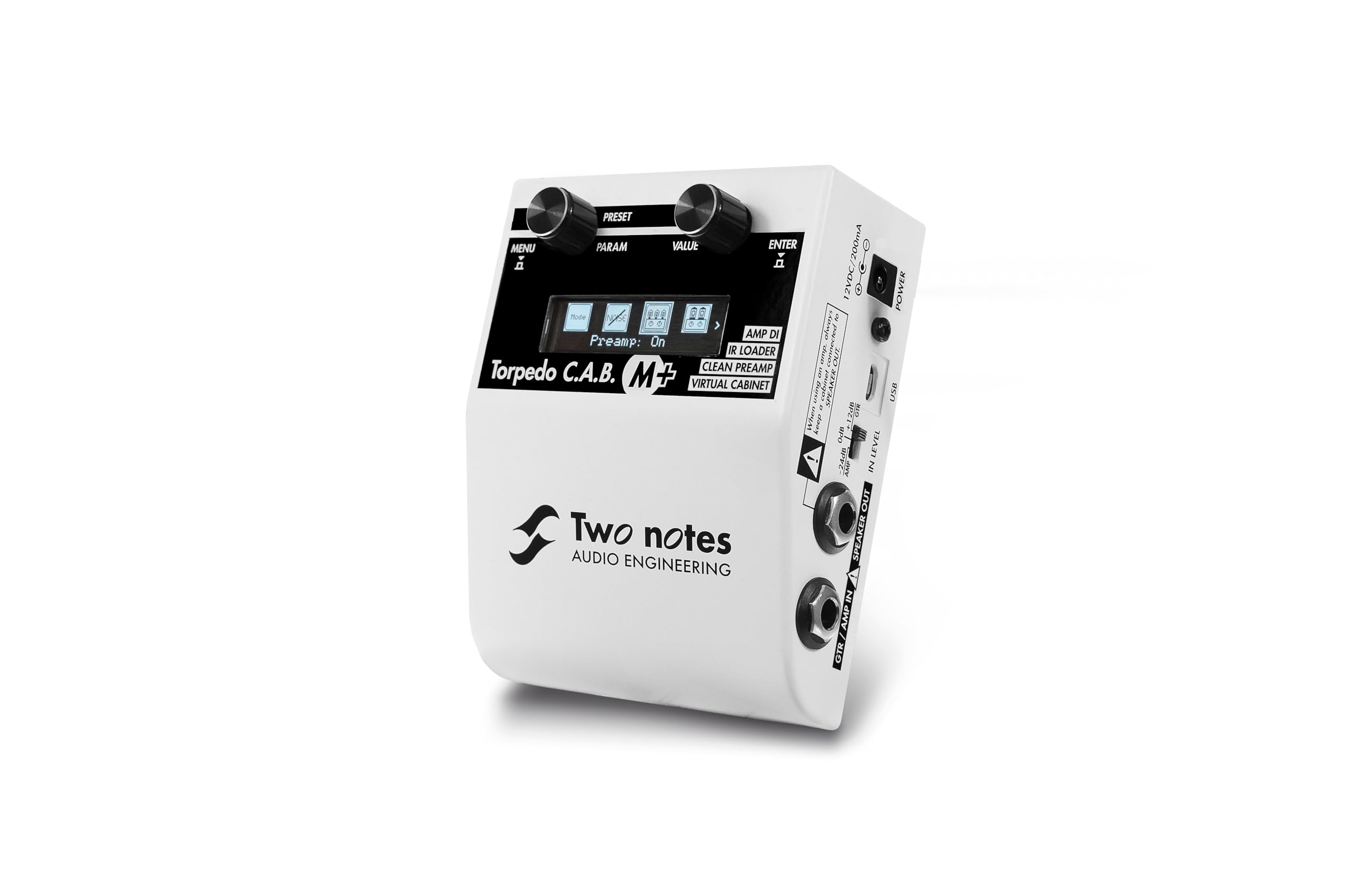 ma　two notes torpedo cab m irローダー Two Notes Torpedo C.A.B. M+ Hoparlör Simülatör Pedalı