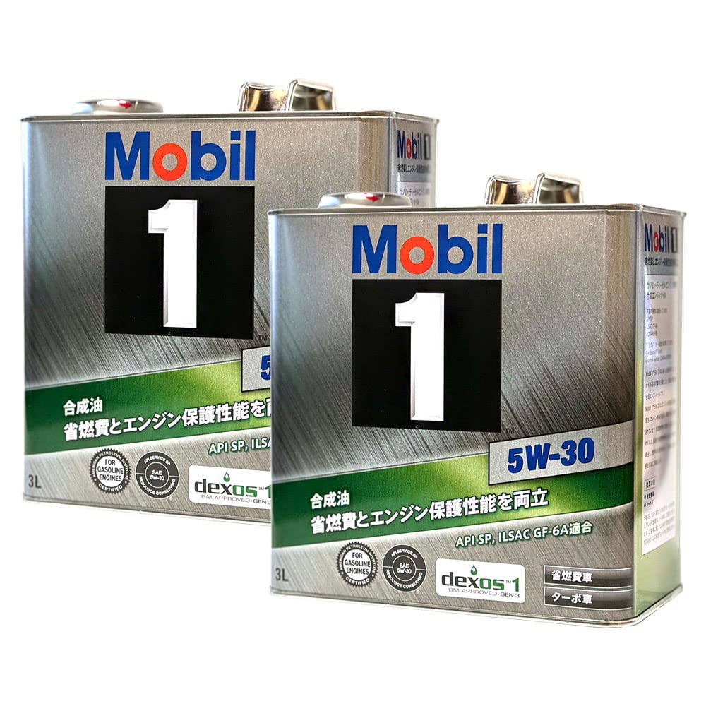 Amazon | エンジンオイル 5W-30 SP Mobil1 6L ミツビシ対応 ギャラン