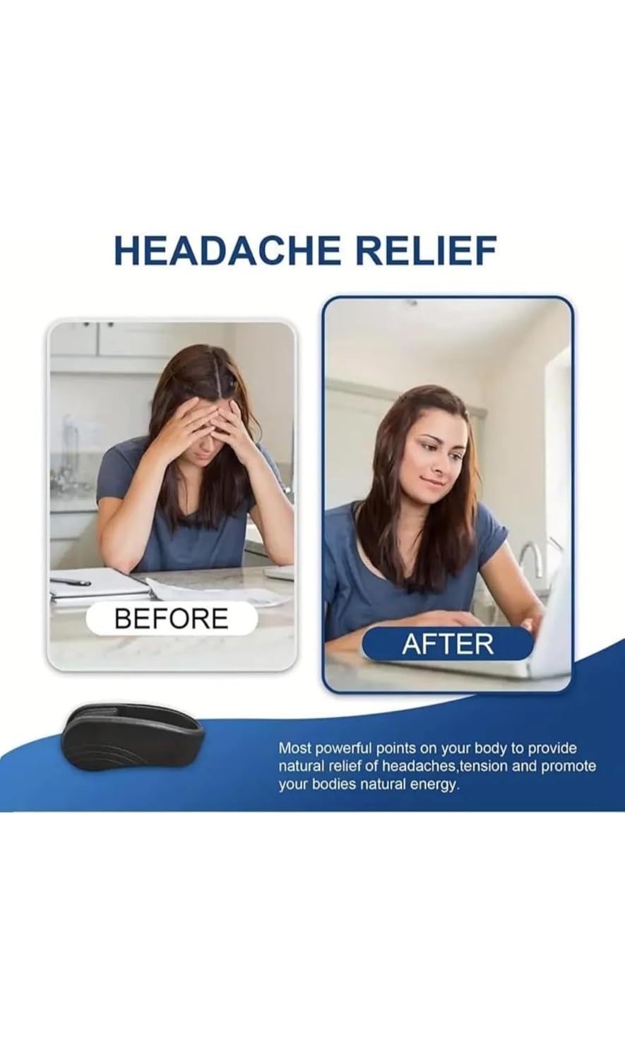 Sugar Control LI4 Acupressure Point Clip for Diabetes Management (Pack of - 4) 3 61R oRLIBIL. SL1500