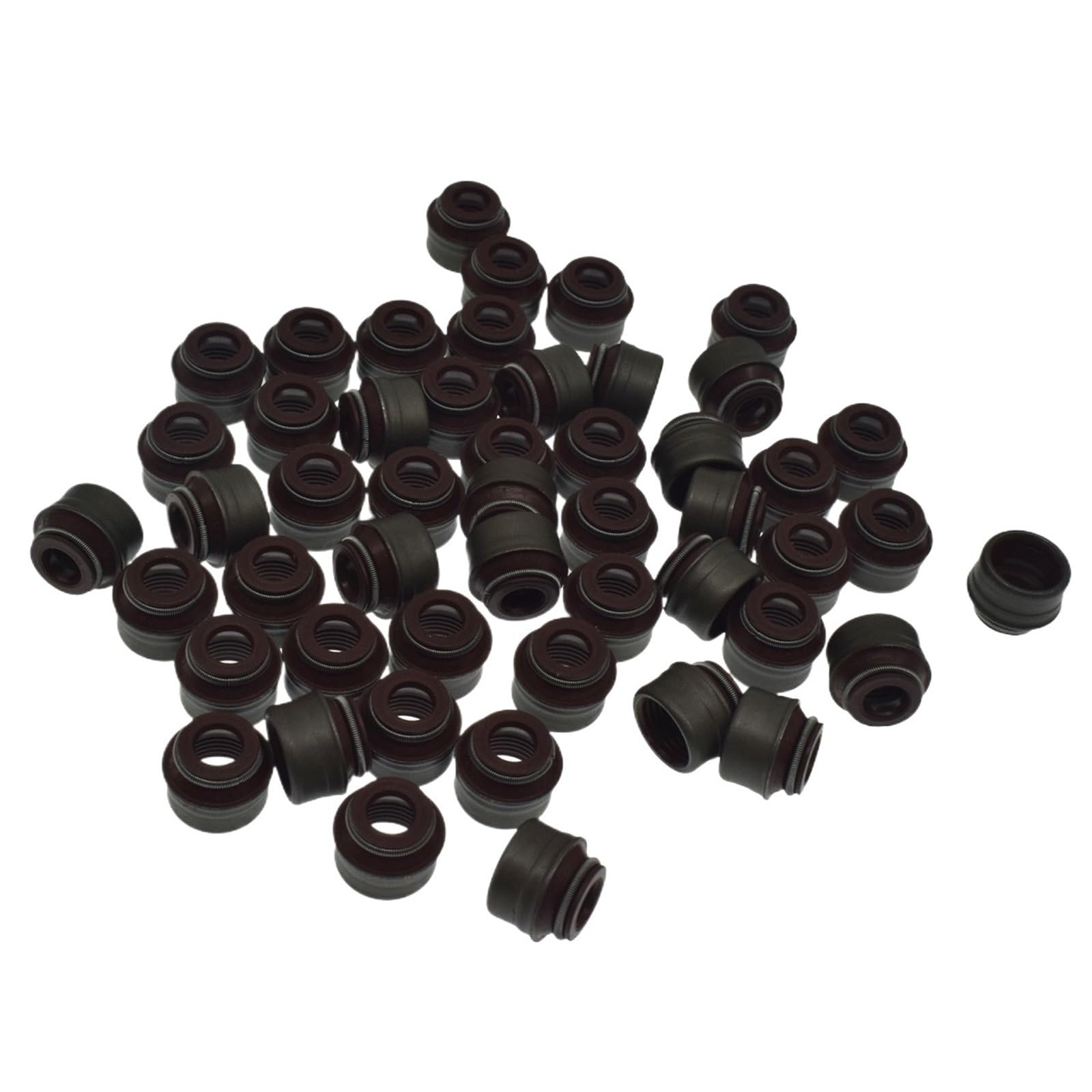 sellos de aceite para automóviles Retén de aceite para vástago válvula motor 6 mm para AUDI A3, A4, A5, Para VW, Para Jetta, Golf, Para Passat arreglar(50 pcs)