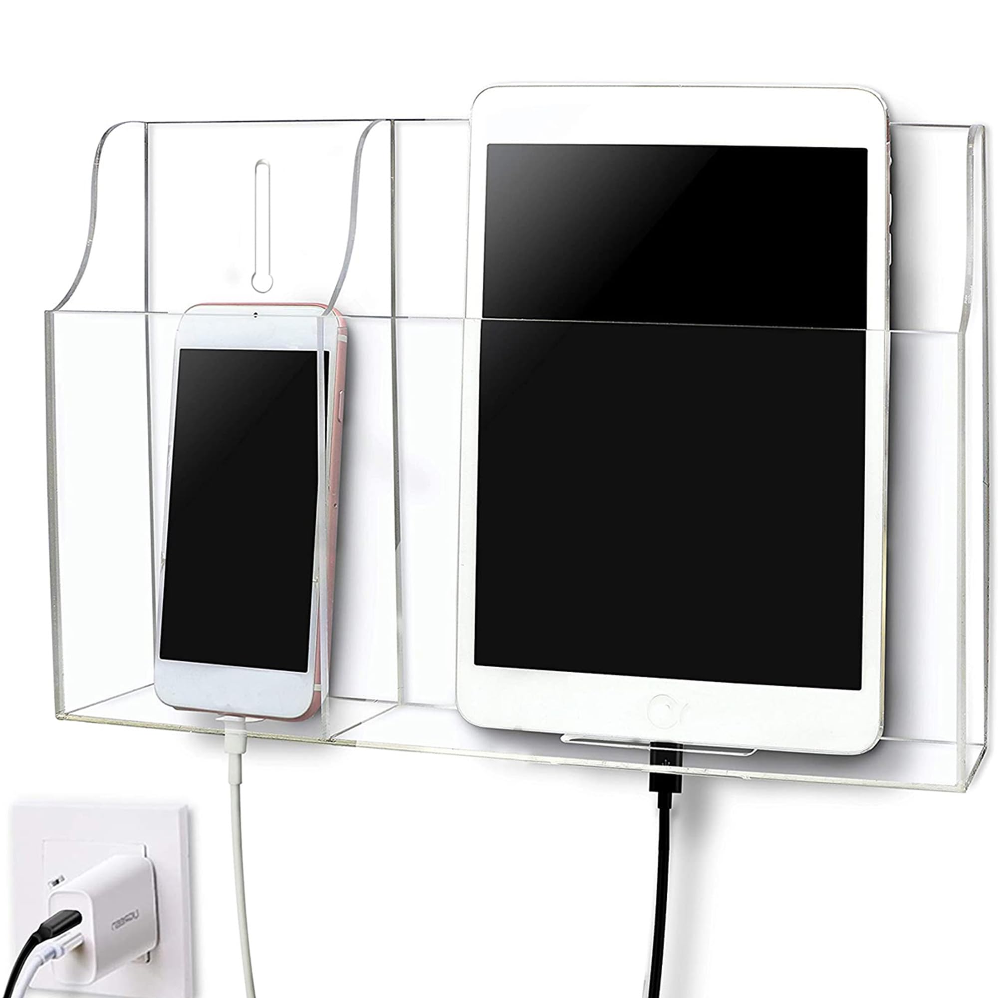 Pansyling Clear Wall Tablet Holder