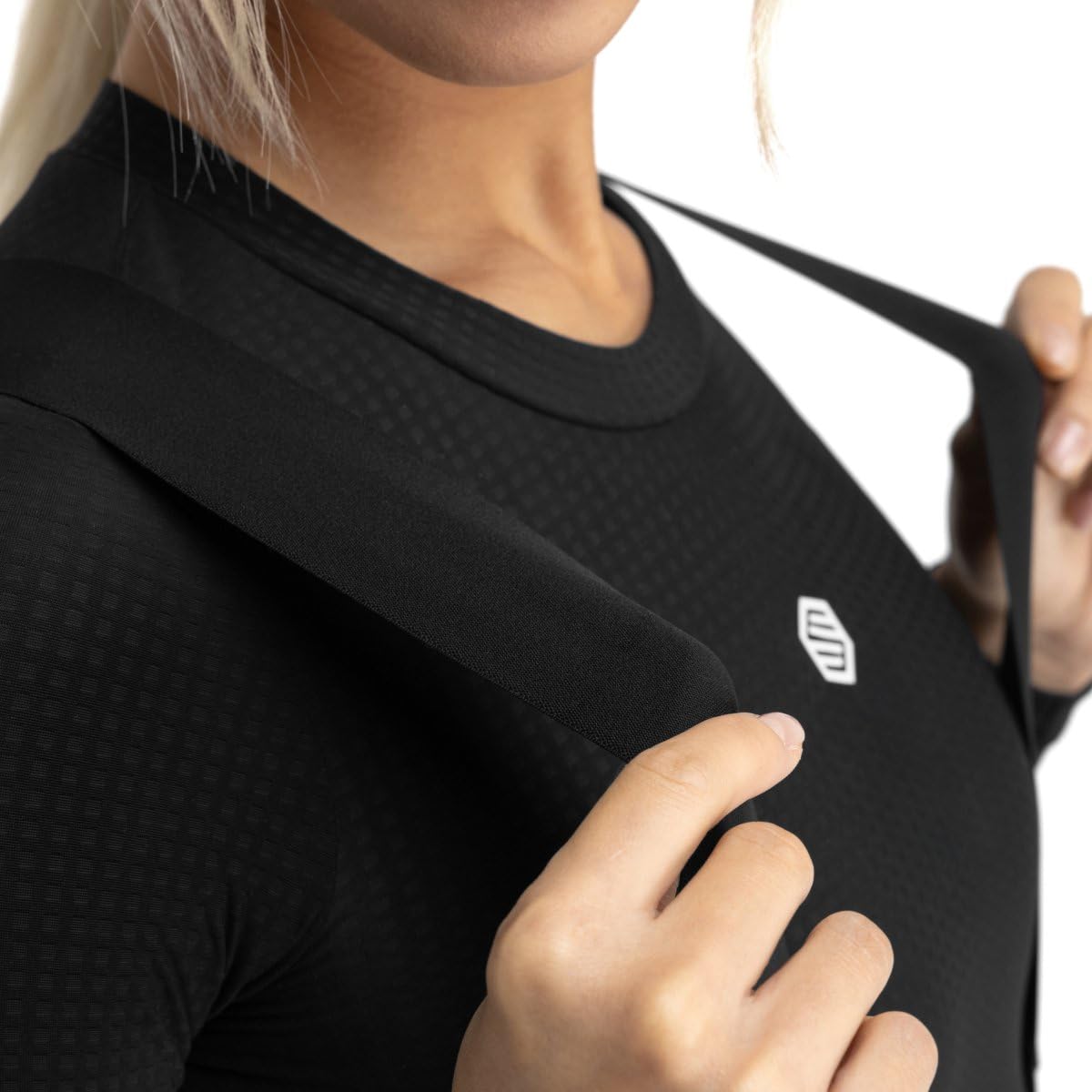 SIROKO Culote Largo térmico de Gravel Ciclismo Delta Negro