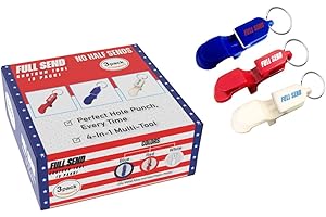 Full Send Shotgun Tool Bottle Opener : 3 Pack (Red, White, Blue)