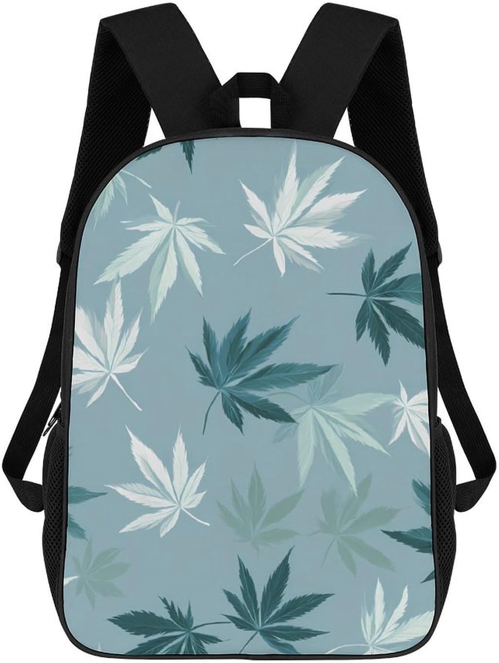 Weeds Travel Backpack 17 Inch Casual Daypack Bag with Adjustable Shoulder Straps